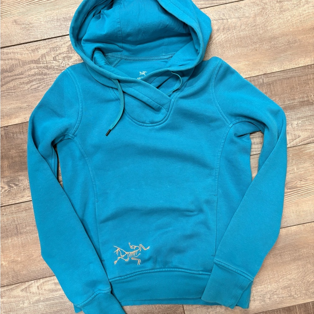 Arc'teryx Teal Blue Women's Pullover Hoodie